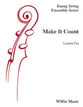Make It Count Orchestra sheet music cover